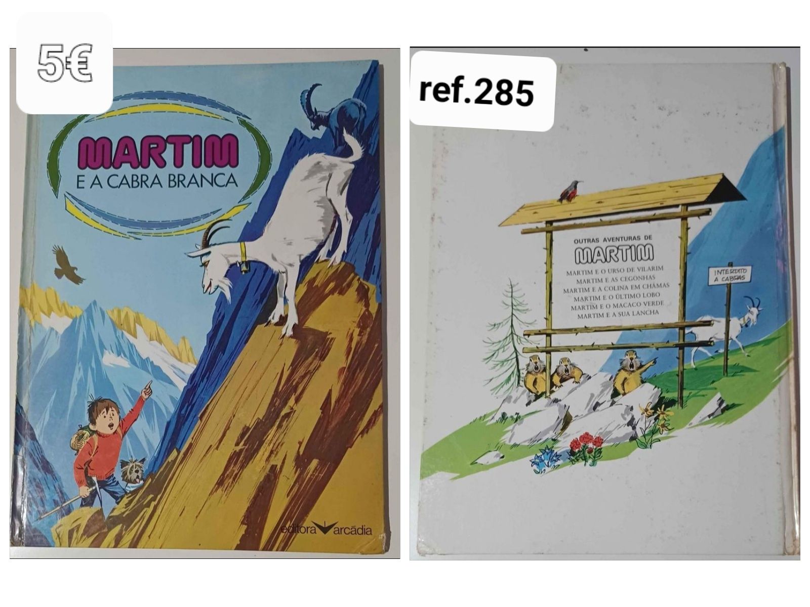 Livro Martin e a Cabra Branca