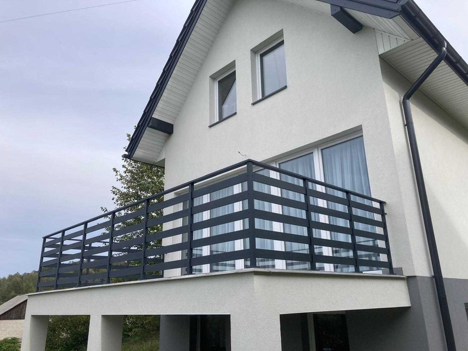 Balustrada balkonowa barierka balustrady balkonowe aluminiowa balkon