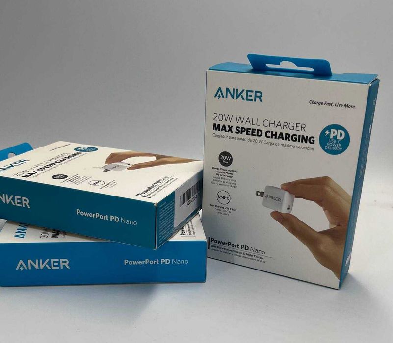 Зарядний пристрій Anker 20W USB-C Charger PowerPort PD Nano Adapter