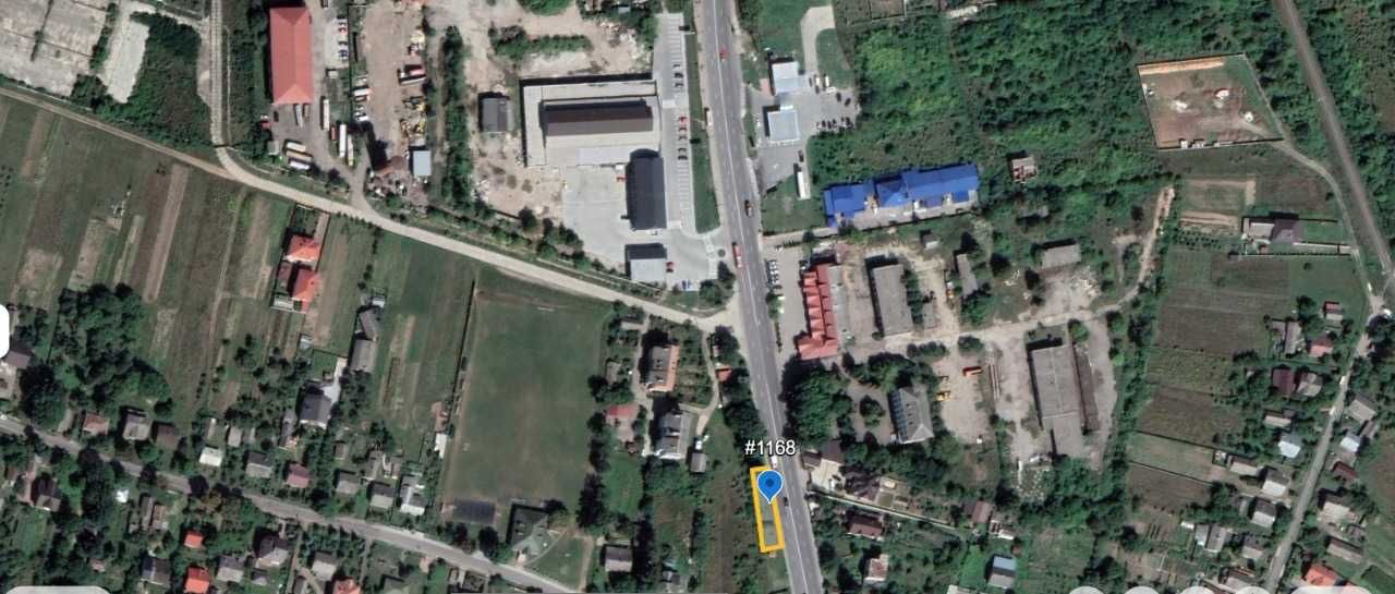Продається ділянка під комерцію на трасі Івано-Франківськ -Львів