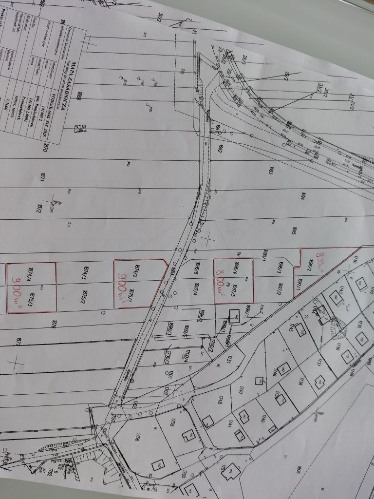 Sprzedam działkę budowlaną w Pomiechówku 800 m