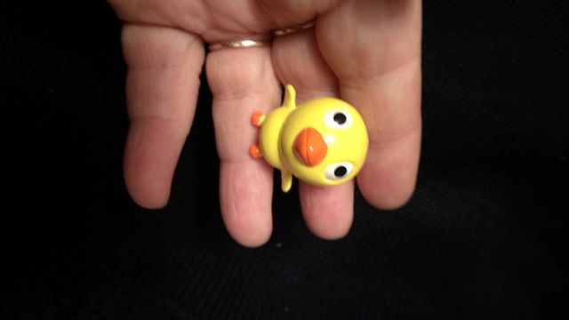 утенок желтый игрушка пластик утка уточка 3.5 см фигурка