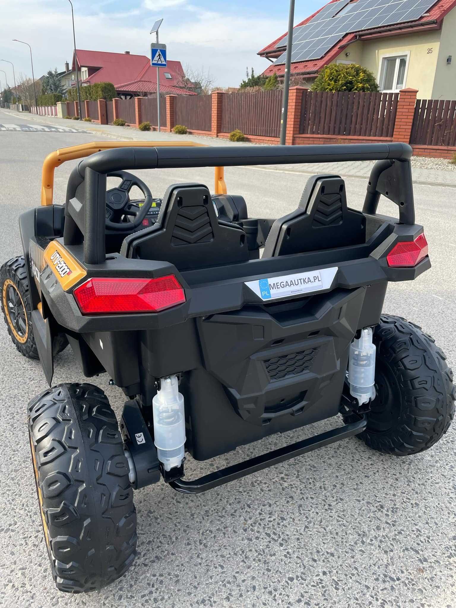Ogromny Buggy Auto na akumulator dla 2 dzieci 4X200W 24V samochód