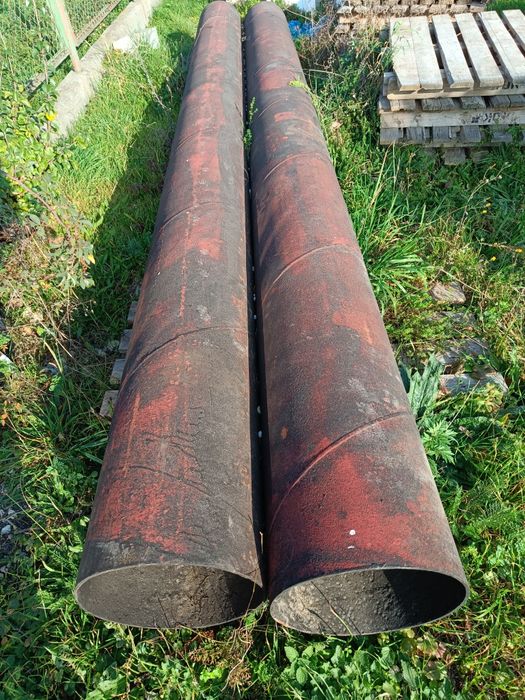 Rura stalowa fi 355 x 7,1mm, nowa, możliwy transport, DN350