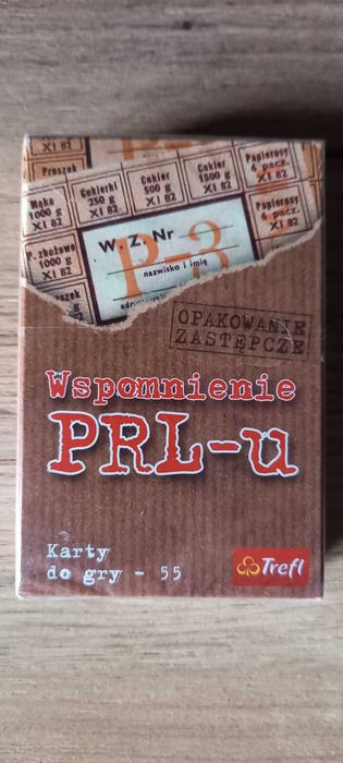 Trefl karty do gry Wspomnienie PRL-u