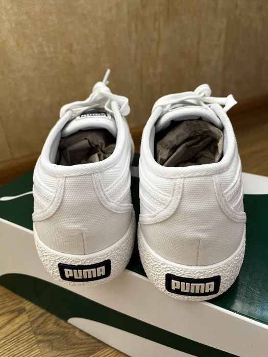 Белые женские кеды Puma