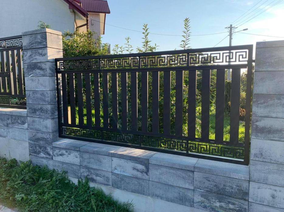 Nowoczesne Ogrodzenia Ocynk Ogniowy Malowanie Proszkowe