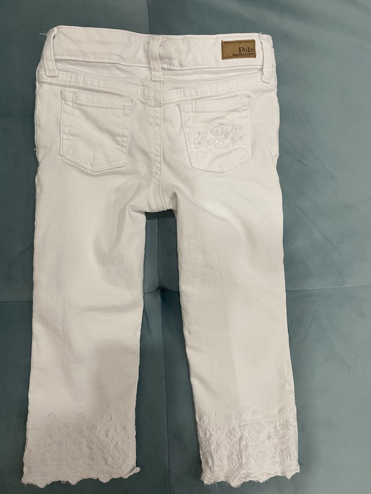 Укороченные джинсы на девочку Ralph Lauren 5 лет