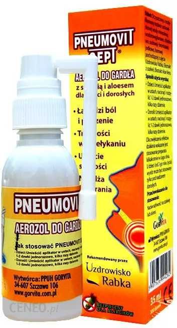 PNEUMOVIT SEPT aerozol do gardła 35ml