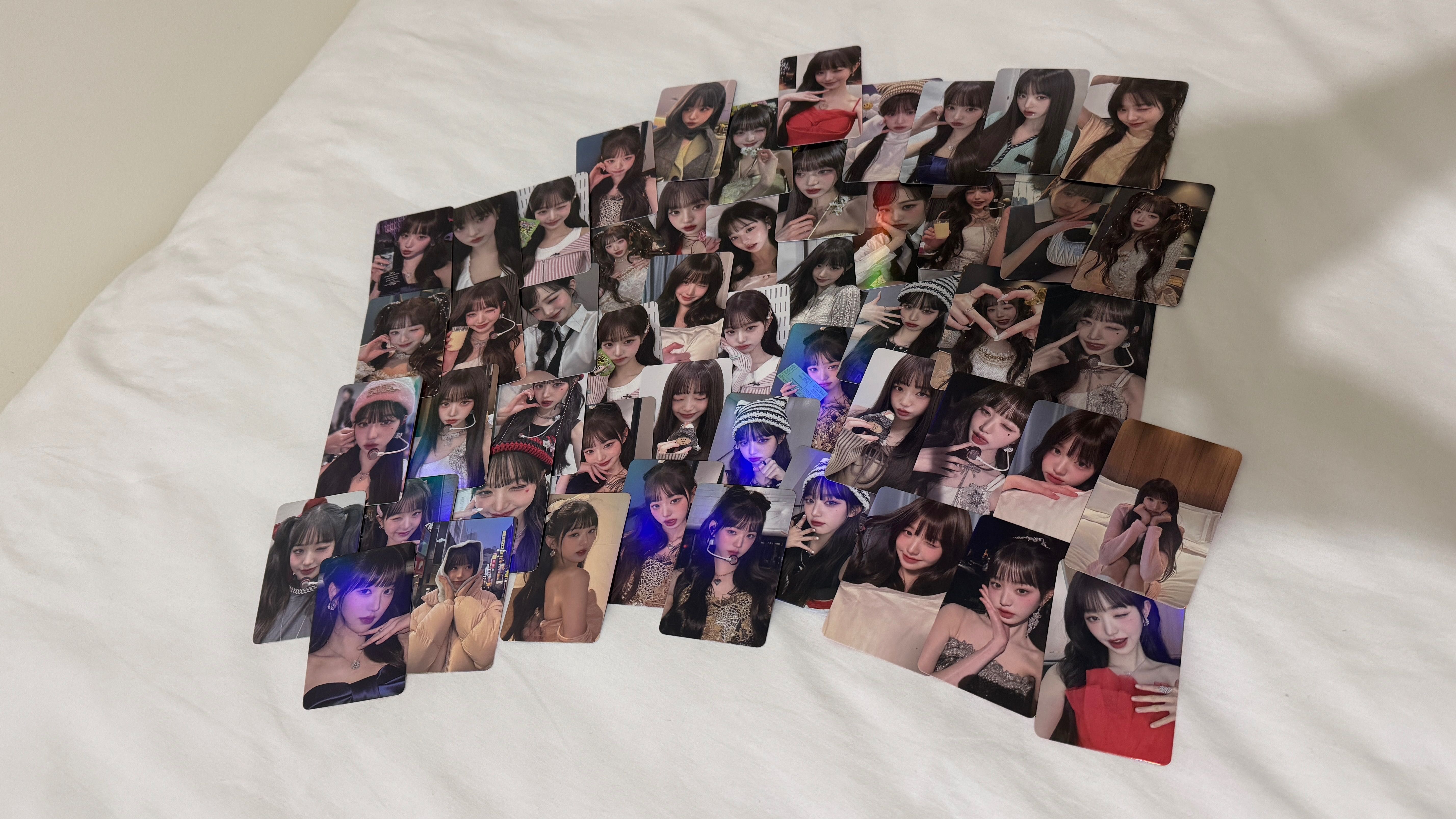 Jang Wonyoung Photocards (0.2€ cada)
