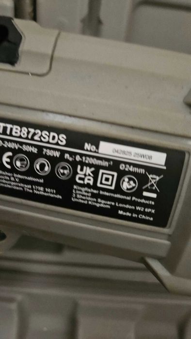 Młotowiertarka Titan SDS+ 750 W