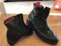Skórzane zimowe roz.38