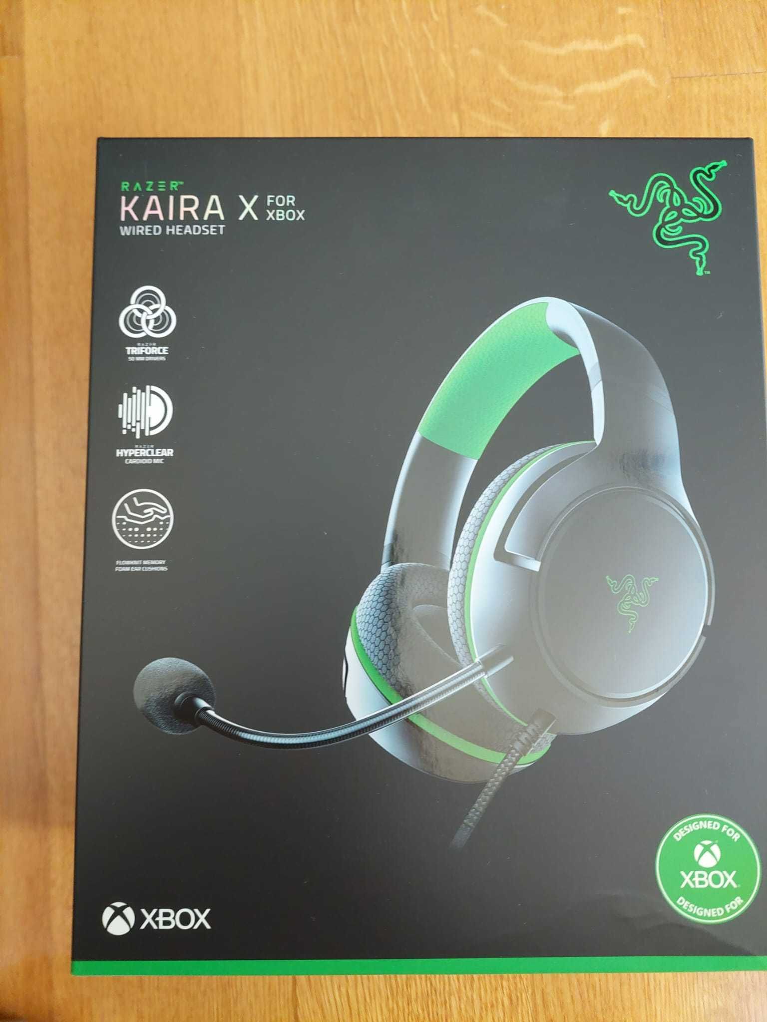 Hedset Razer Kaira 100% novo e selado