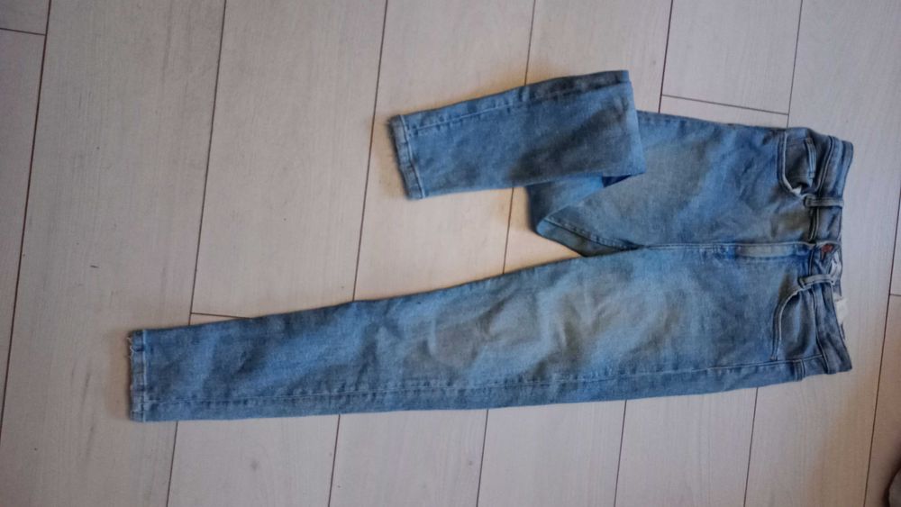 Spodnie wysoki stan jeans