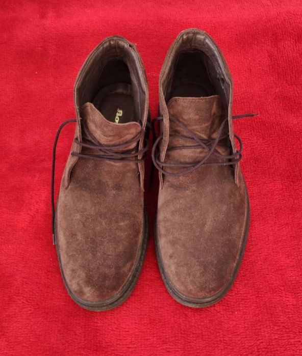 ботінки чоловічі нубук 42 р