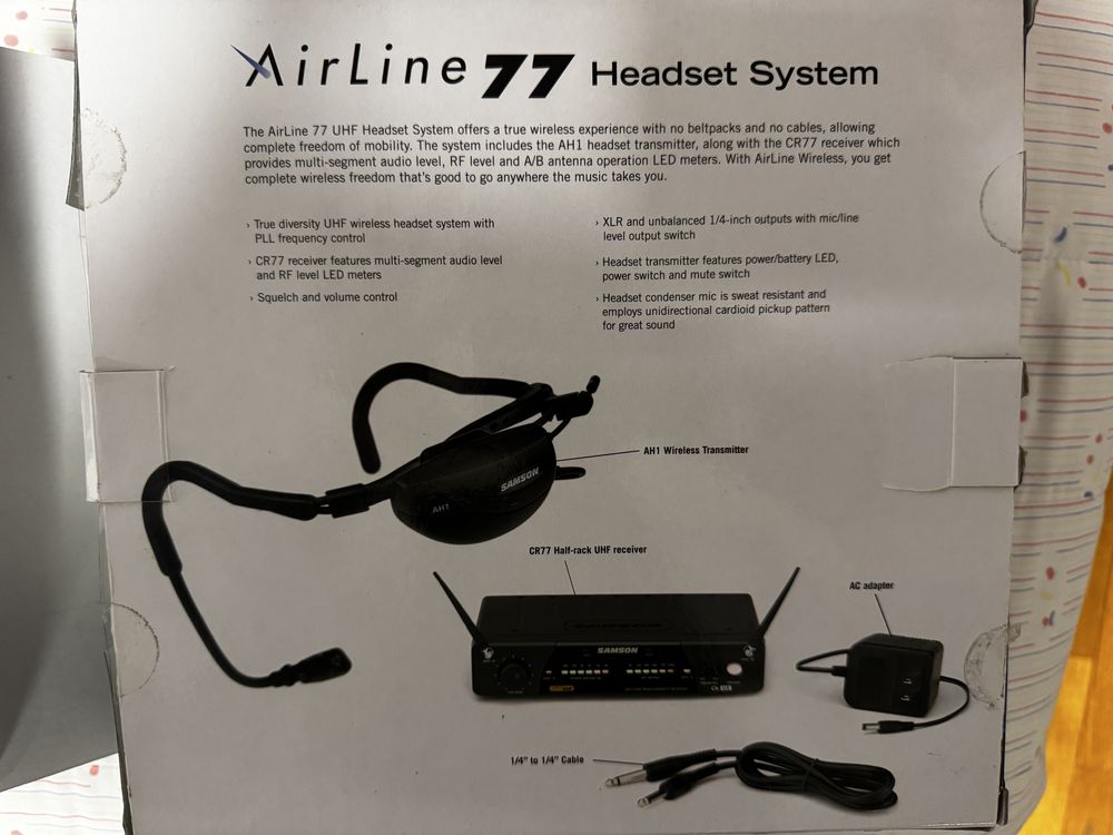 Wireless Headset System Samson