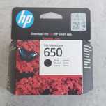 HP 650 oryginalny wkład atramentowy Ink Advantage czarny