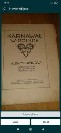 Stare nuty album Karnawał w Polsce Lwów lata 1920 Bernard Połoniecki