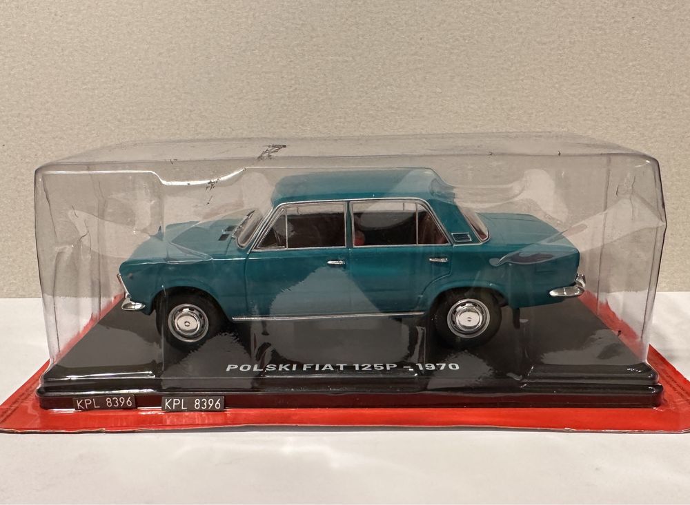 Fiat 125p 1:24 Samochody PRL Hachette