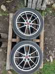Sprzedam 4 felgi aluminiowe 17 '', Lenso Samurai, 5 x 112