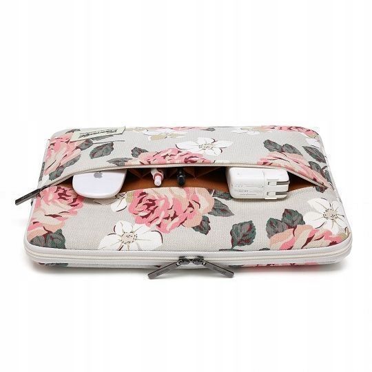 Etui Canvaslife Sleeve Laptop 13-14 White Rose Premium Jakość