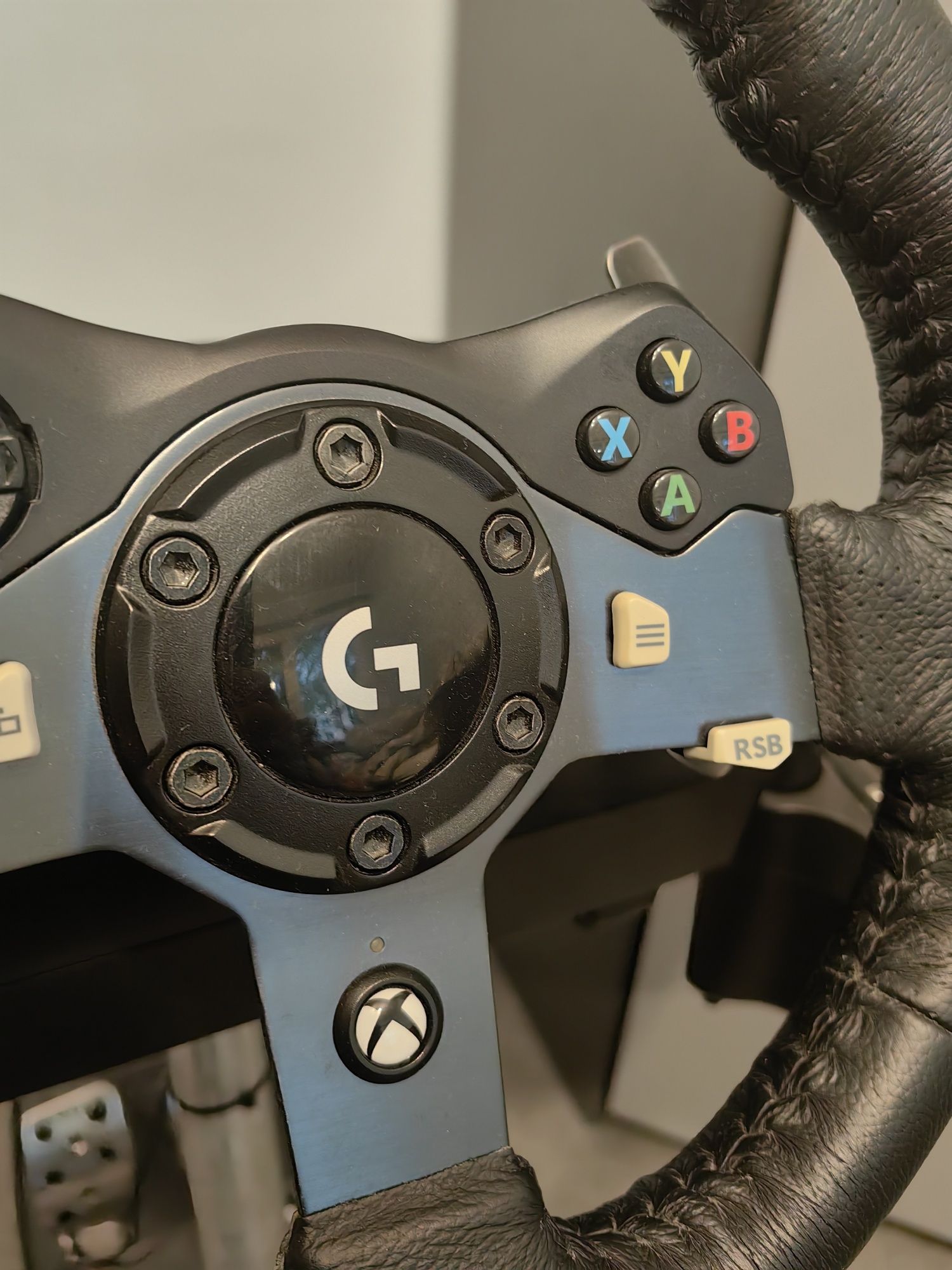 Kierownica Logitech g920 + shifter + stojak Xbox