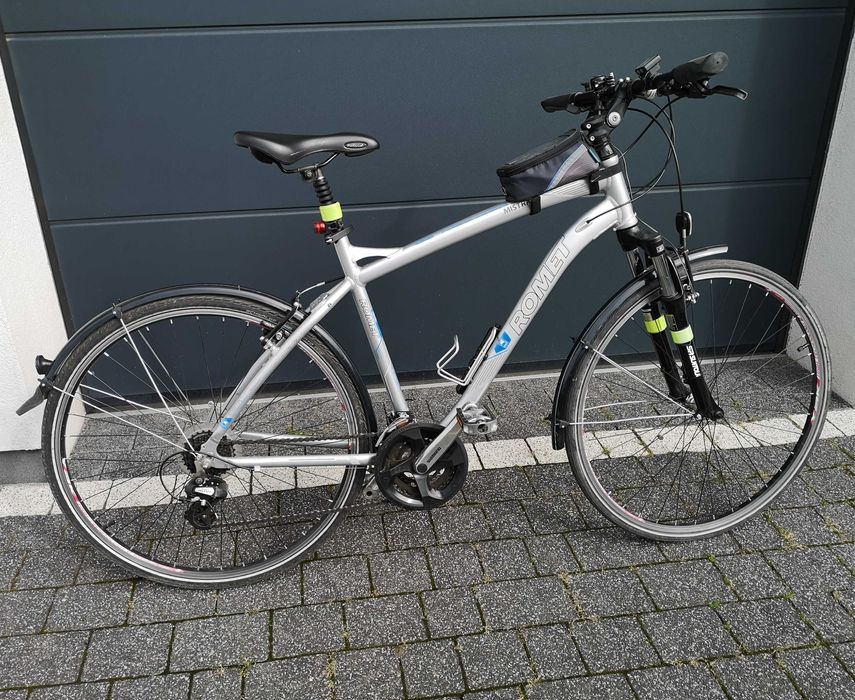Rower alu. Romet Mistral w roz. L na osprzęcie SHIMANO Altus + GRATISY