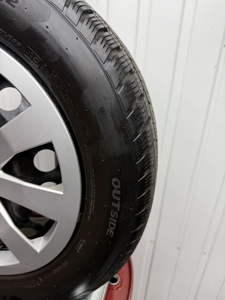 Felgi KOMPLET 15 cali 5x112 Audi VW SKODA seat Opony zimowe Stalowe