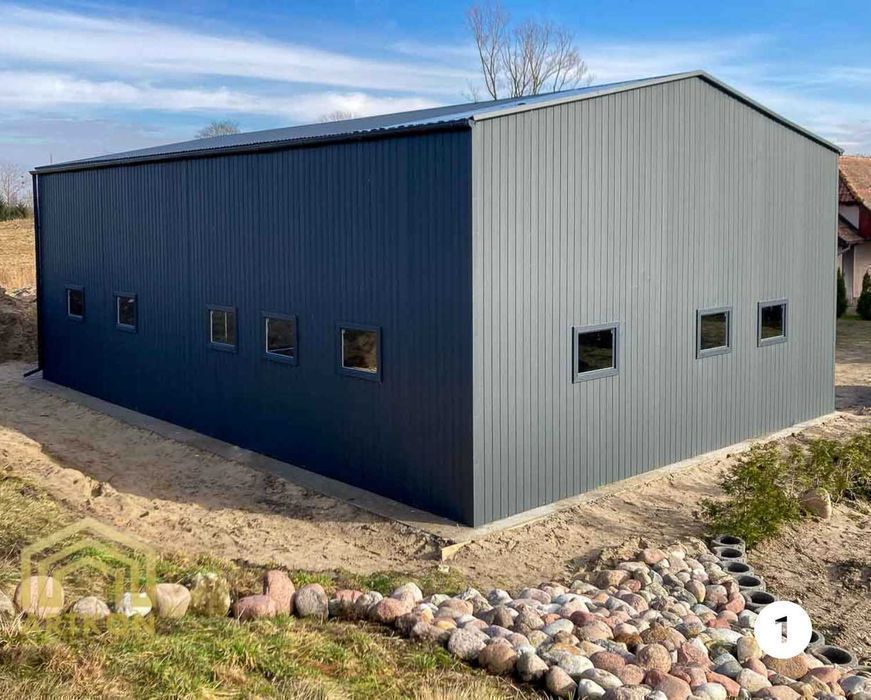 Hale stalowe magazynowe do przechowywania i produkcji