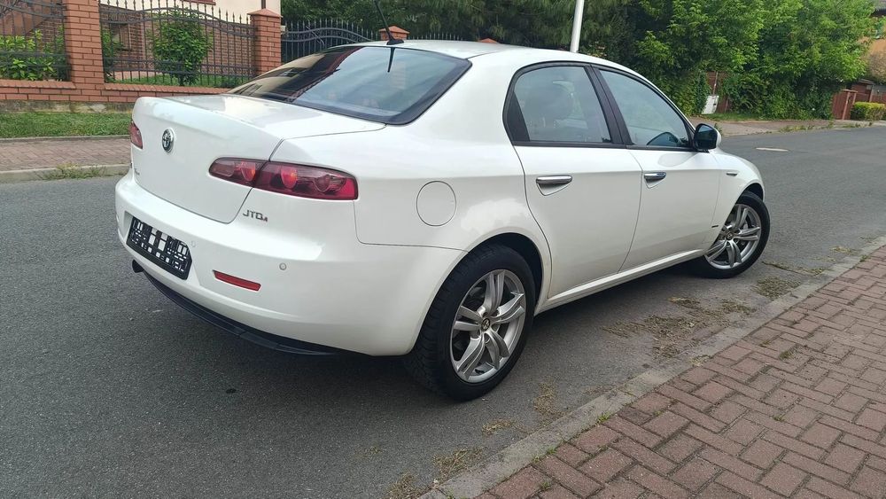 Alfa Romeo 159 2.0JTD 136KM nawi skóra klima alu czarny sufit OPŁACONA