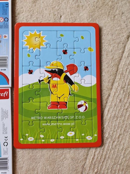 Puzzle Tomek i przyjaciele, zygzak i złomek i inne