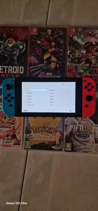Nintendo switch usada