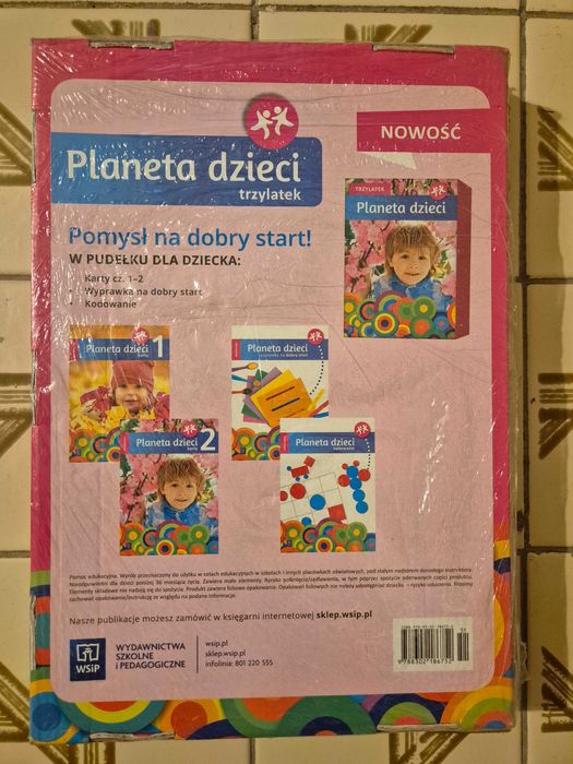 Planeta dzieci. Trzylatek. BOX. WSIP. NOWE