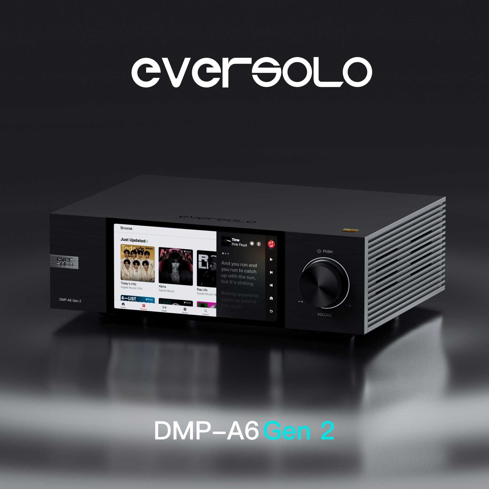 NOVIDADE ! EVERSOLO DMP-A6 G2 - Streamer de música Hi-Res com DAC