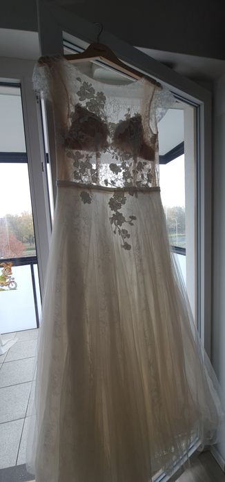 Ślubna suknia Madonna w idealnym stanie