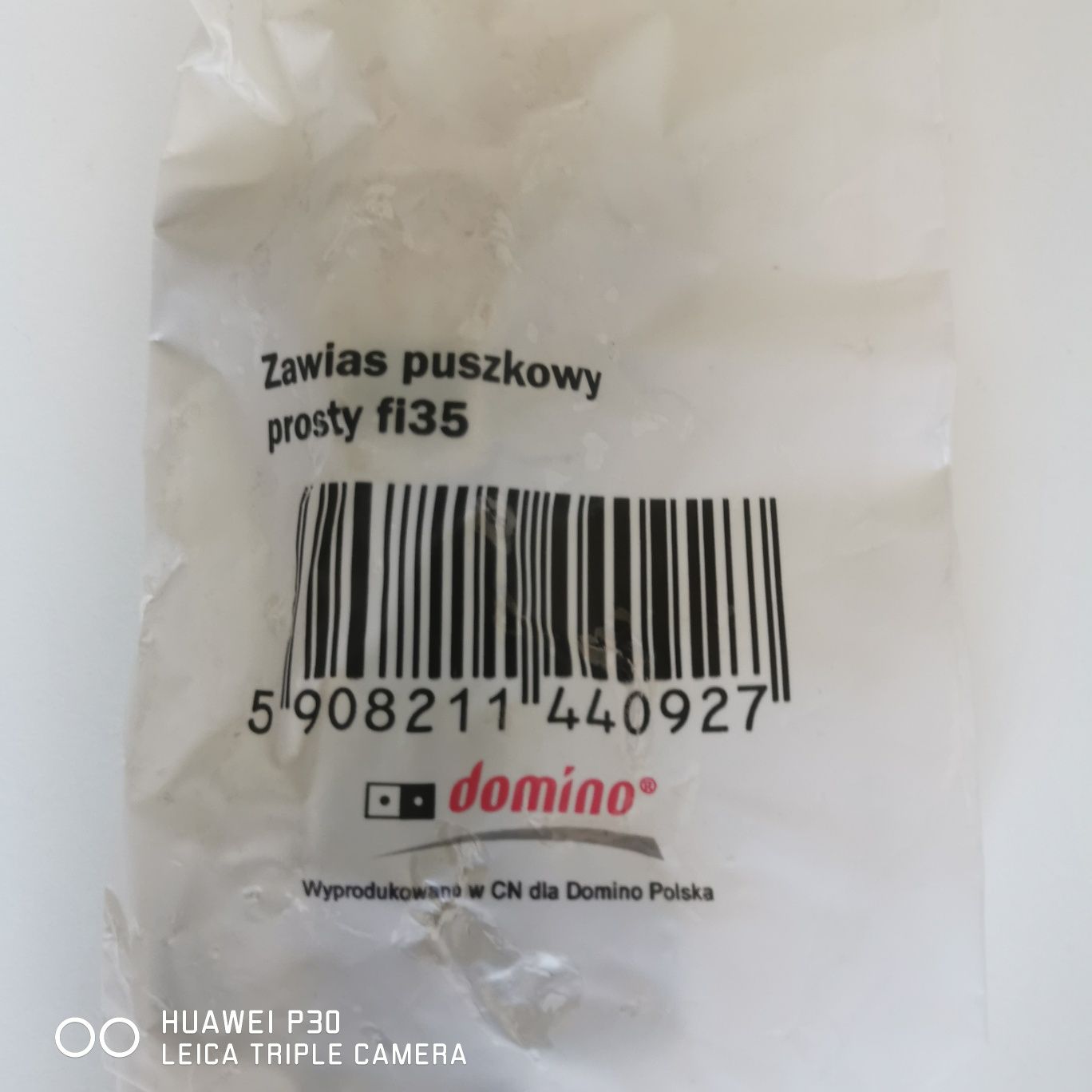 Zawias do szafki / szafek / mebli = puszkowy prosty Fi 35