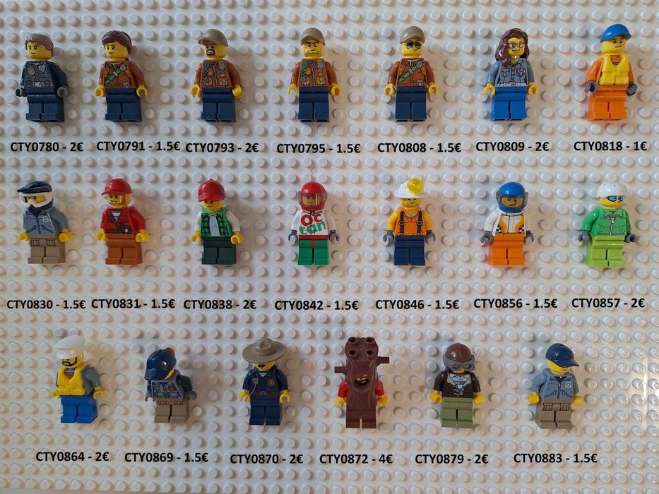 Minifiguras Lego City