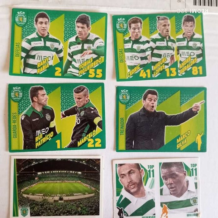 Sporting CP cromos Panini