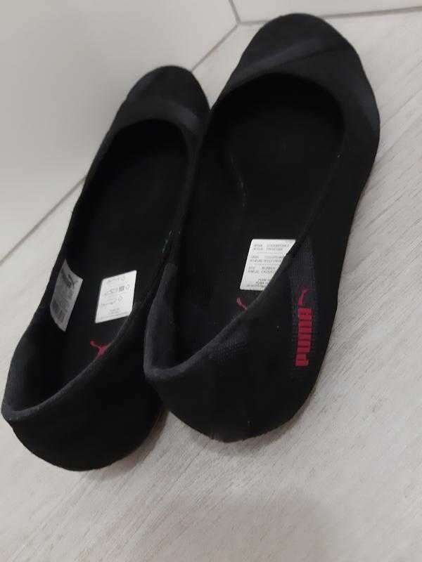 Черные туфли на низком ходу балетки пума кроссовки оригинал от Puma