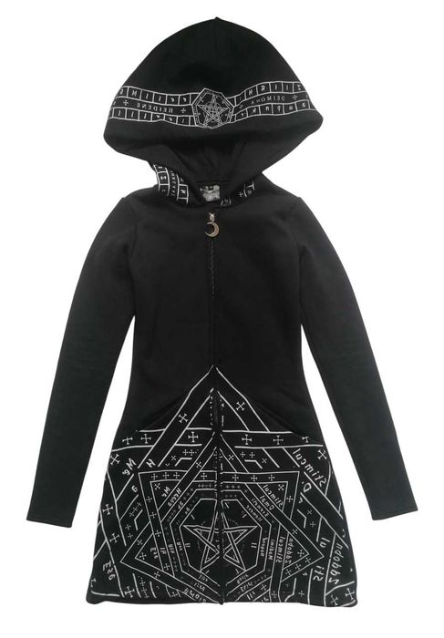Bluza RESTYLE goth witch alternative pentagram killstar dollskill