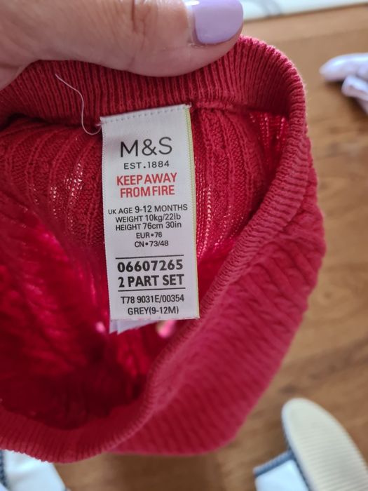 Zestaw 2 pary spodni leginsy rozmiar 74 Next