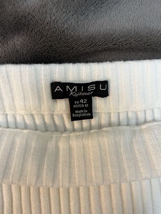 Спідниця тепла, в рубчик, довга