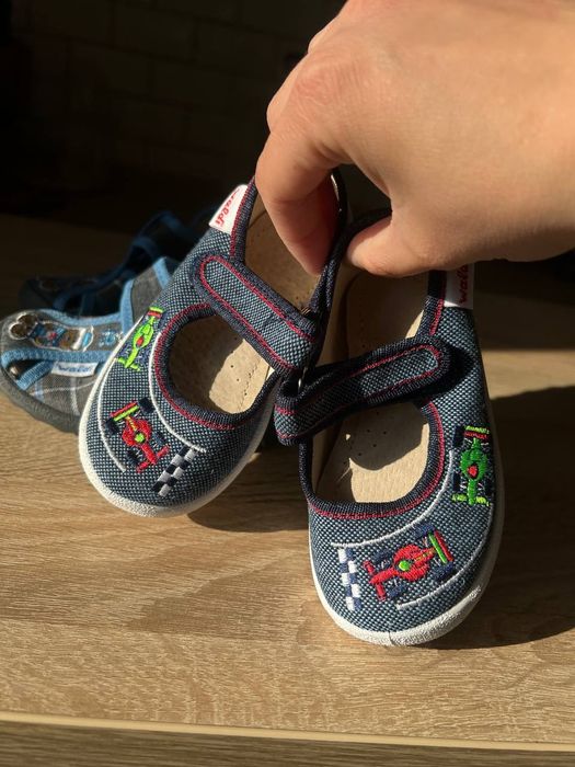 Waldi тапки, сліпони для хлопчика 22р, 14 см