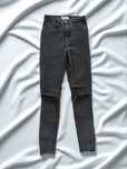 Spodnie jeansy rurki damskie Zara XS