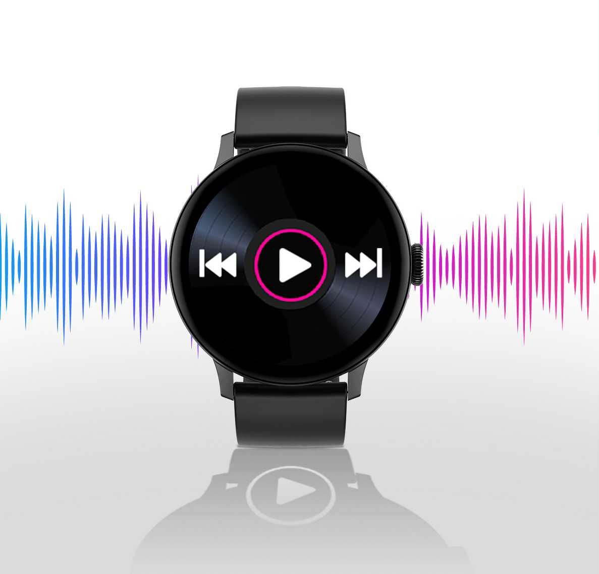 ZEGAREK DAMSKI SMARTWATCH rozmowy zdrowie menu PL zdrowie na prezent