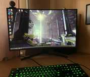 Монитор Samsung 4K UHD 32` LU32R590CWIXCI curved