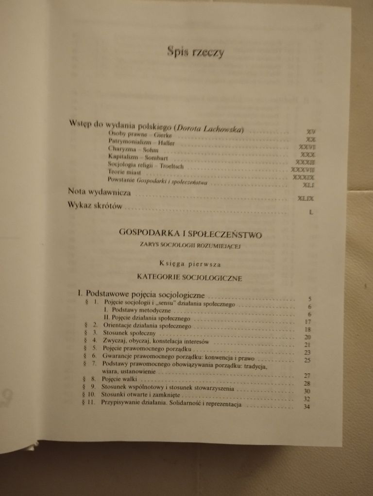 Weber Gospodarka i społeczeństwo