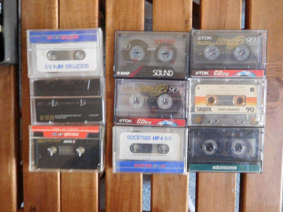 Cassetes audio antigas