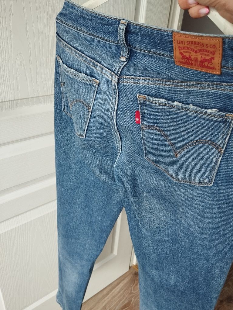 Jeansy skinny Levi's 712 slim roz 25