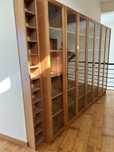 Biblioteca em madeira